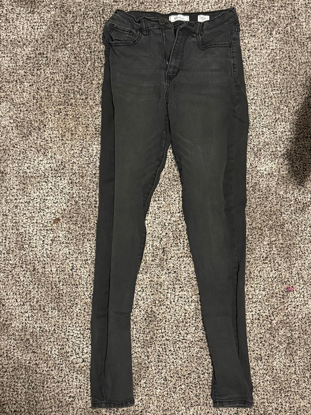 KanCan Black Skinny Jeans with Side Panel